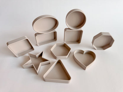 The Cutest Shape Minis and Mini Trays by WooBeWee