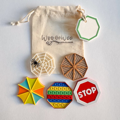 The Cutest Shape Minis and Mini Trays by WooBeWee