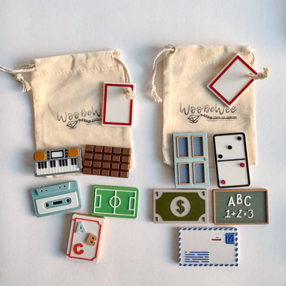 The Cutest Shape Minis and Mini Trays by WooBeWee