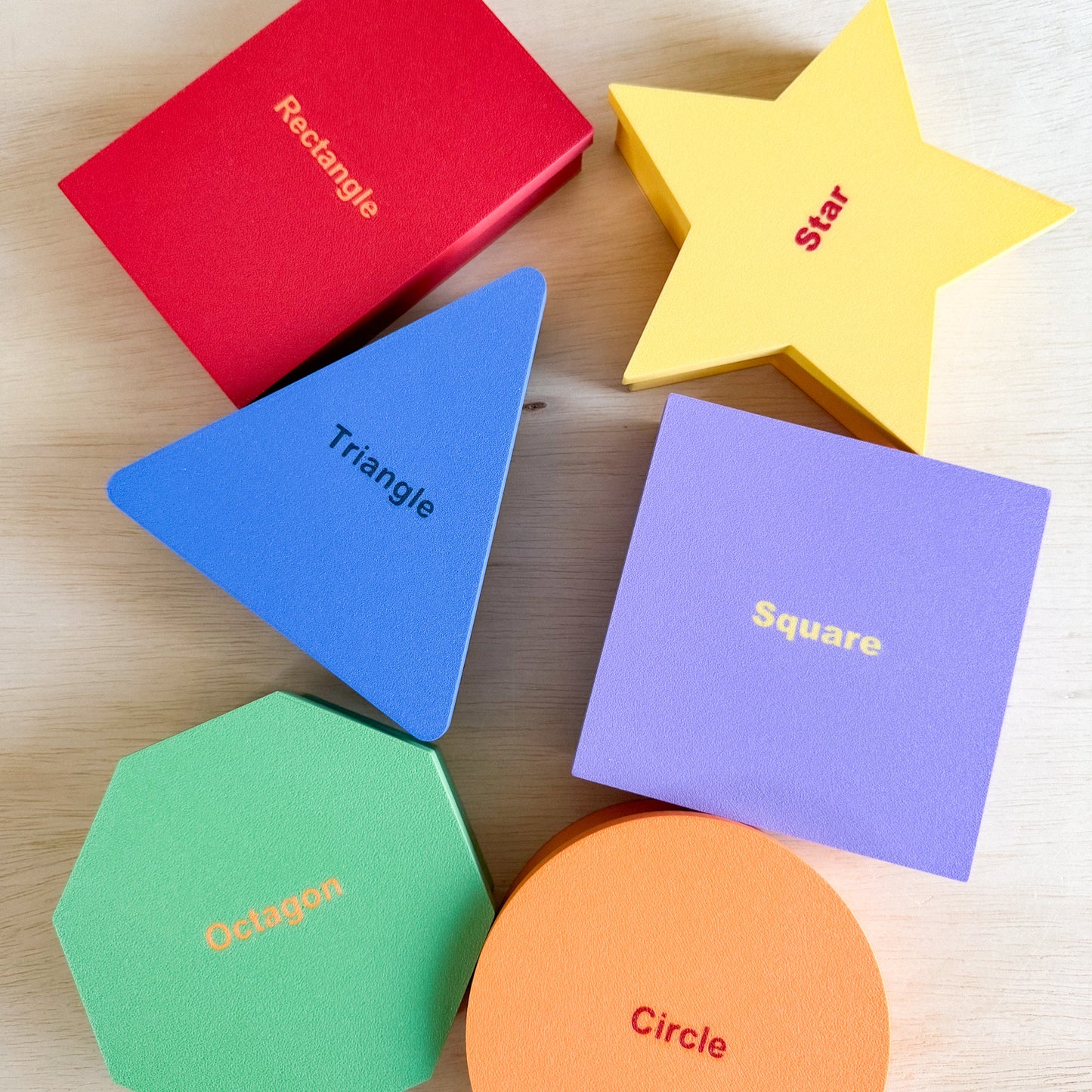Basic Shapes Learning Collection by WooBeWee™