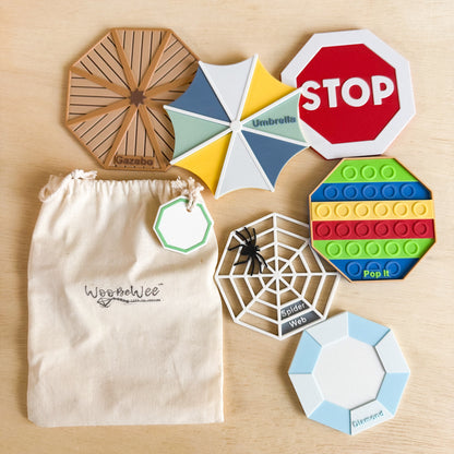 Basic Shapes Learning Collection by WooBeWee™