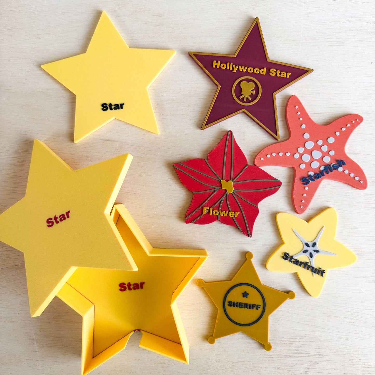 Basic Shapes Learning Collection by WooBeWee™