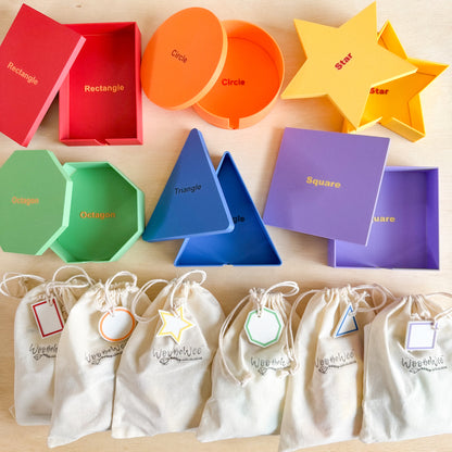 Basic Shapes Learning Collection by WooBeWee™