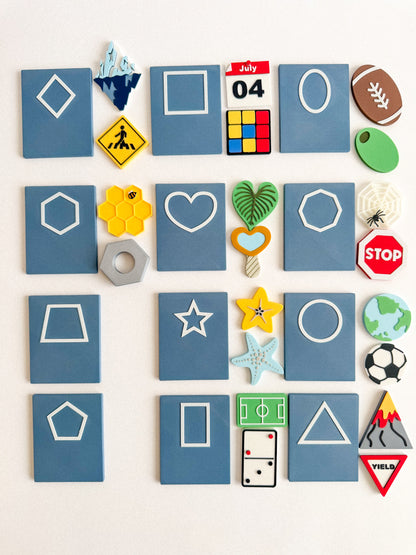 Double-Sided Shape Cards set of 12