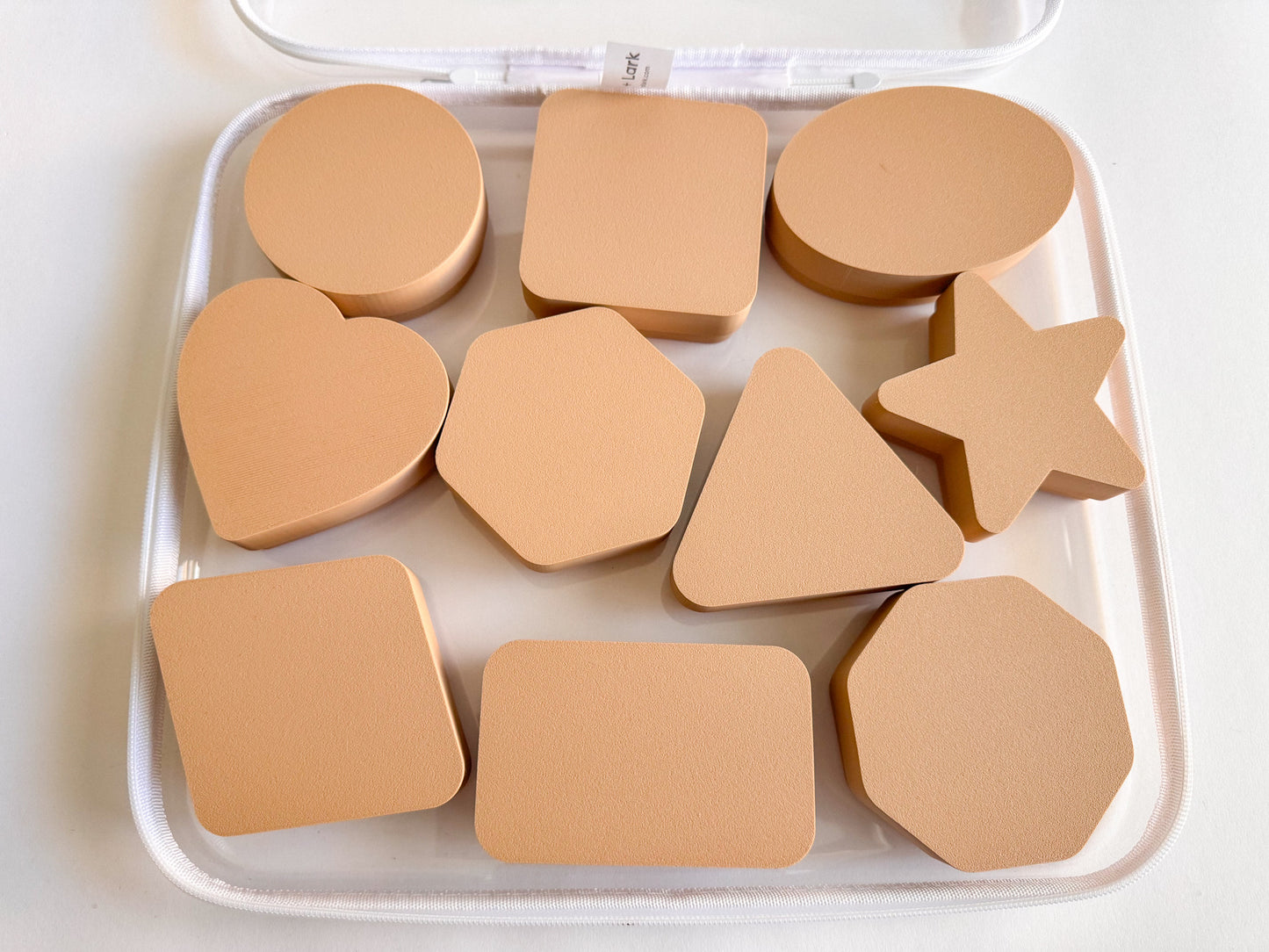 NEW - Shape Mini Trays with Lid by WooBeWee