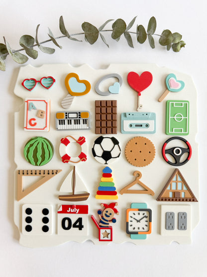 The Cutest Shape Minis and Mini Trays by WooBeWee