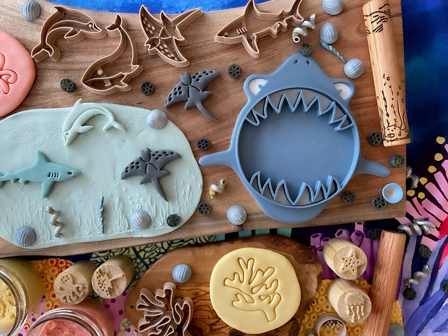 Shark Bio Sensory Tray for Sensory Play