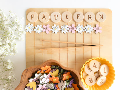 Spring-themed Math Counters set of 10