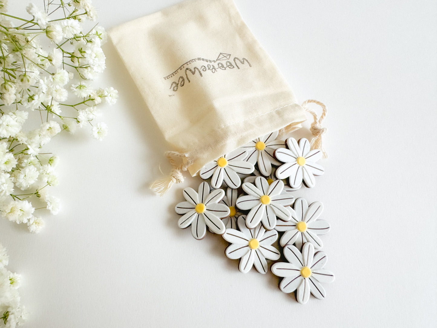 Spring-themed Math Counters set of 10