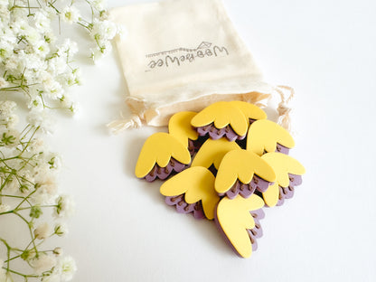 Spring-themed Math Counters set of 10
