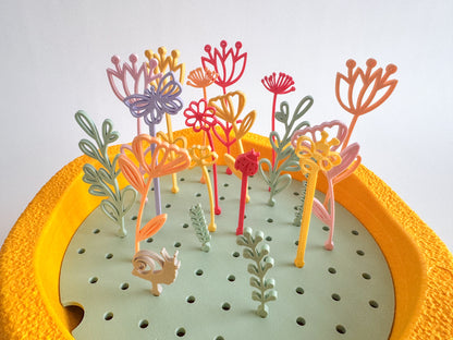 3D-printed Inserts for Stapelstein Stepping Stones by WooBeWee