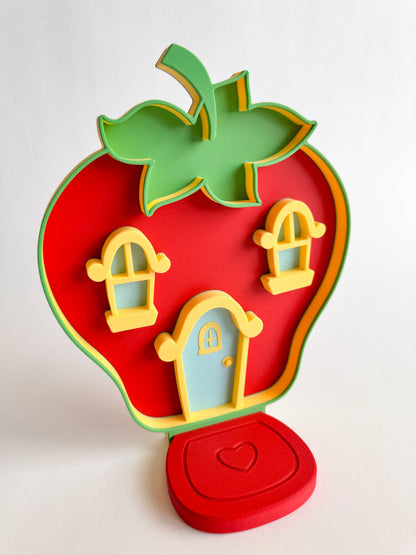 Strawberry Cottage Sensory Tray by WooBeWee