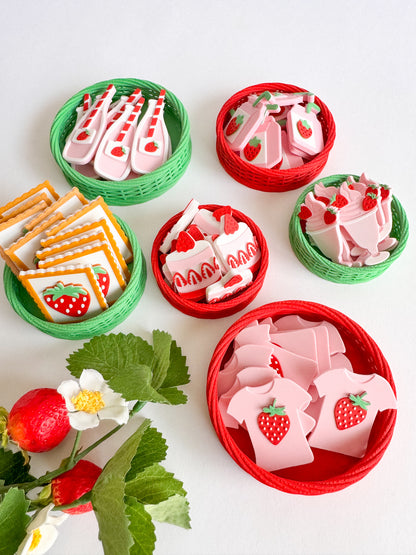 More Strawberry-Themed Goodies by WooBeWee