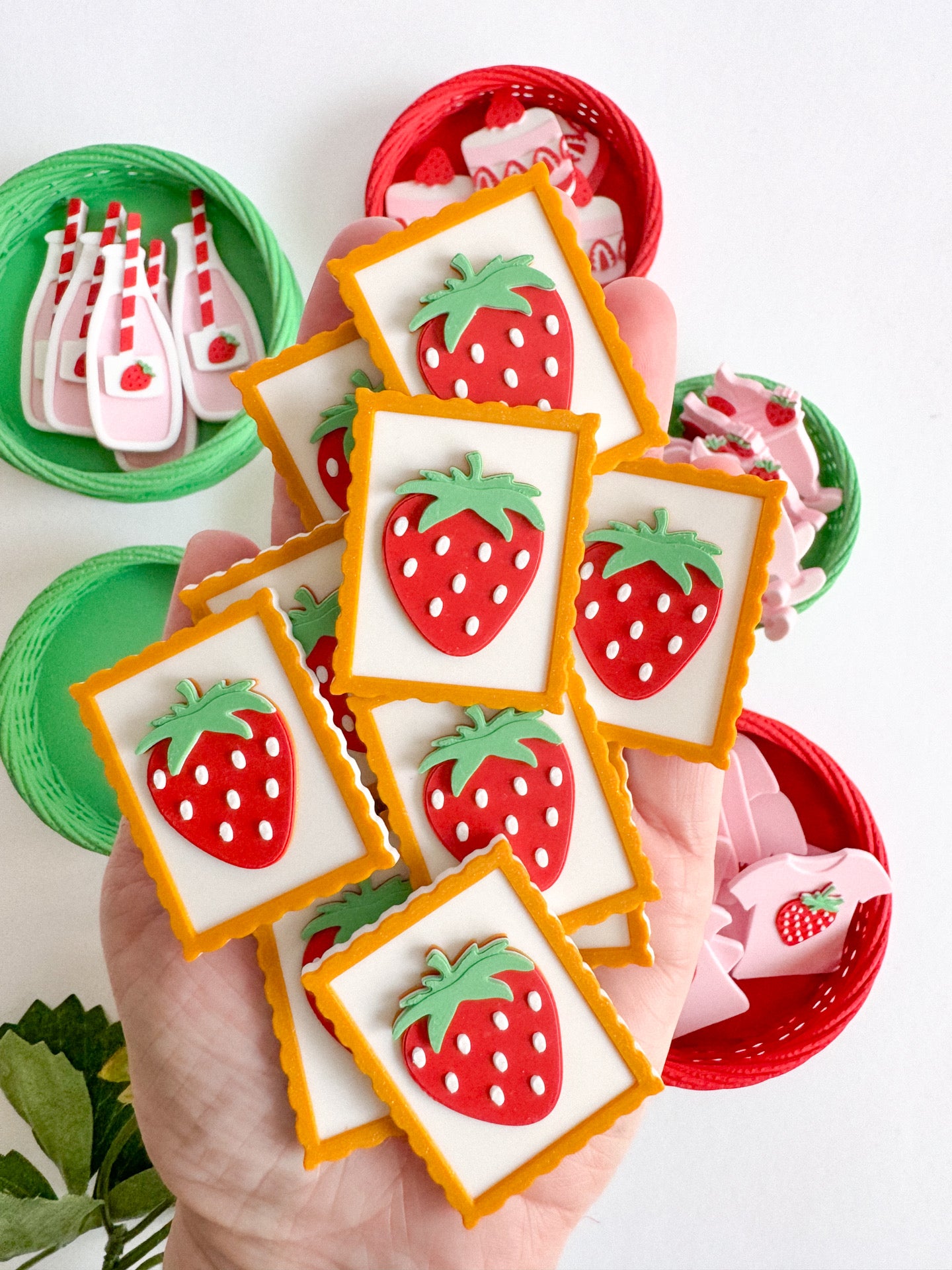 More Strawberry-Themed Goodies by WooBeWee