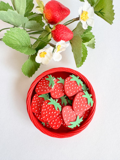 More Strawberry-Themed Goodies by WooBeWee