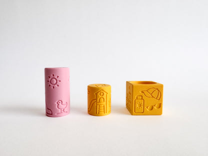 Summer Vibe 2 in 1 Cube with Roller by inniko
