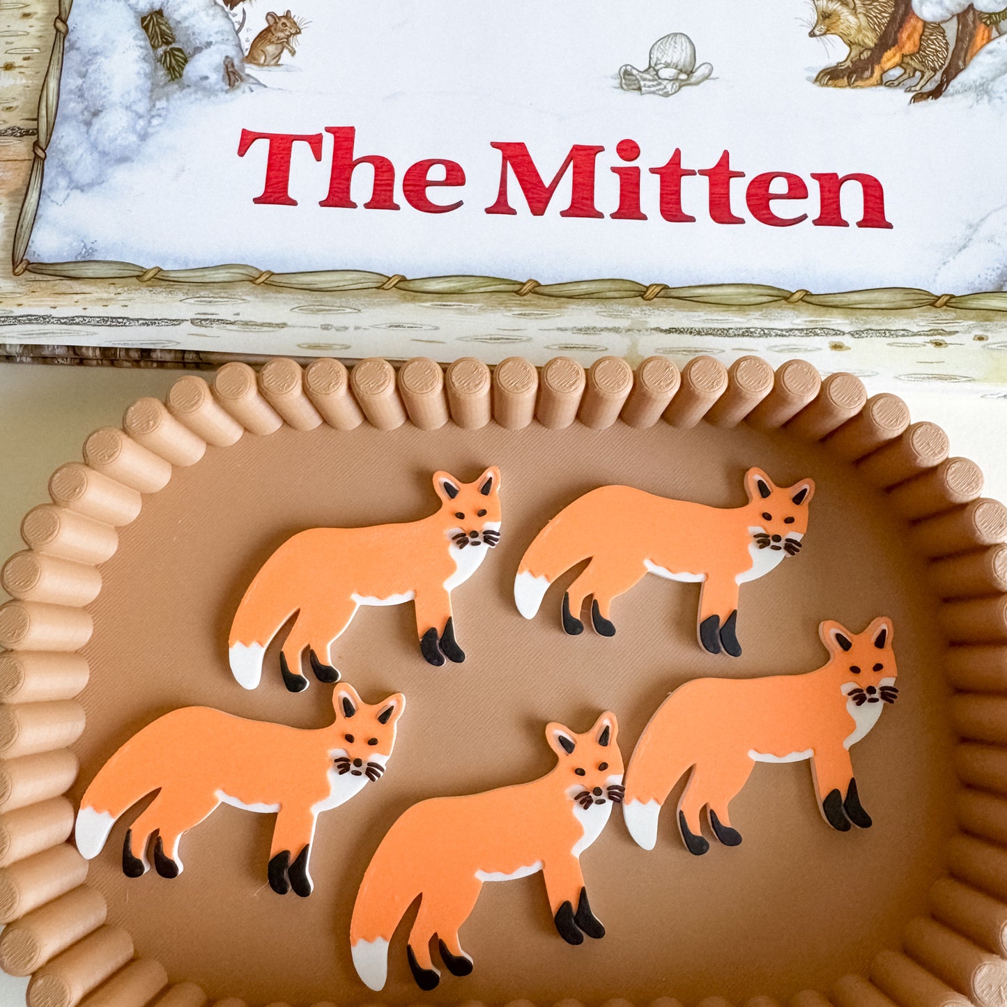 The Mitten — Storytelling and Sensory Play Set by WooBeWee