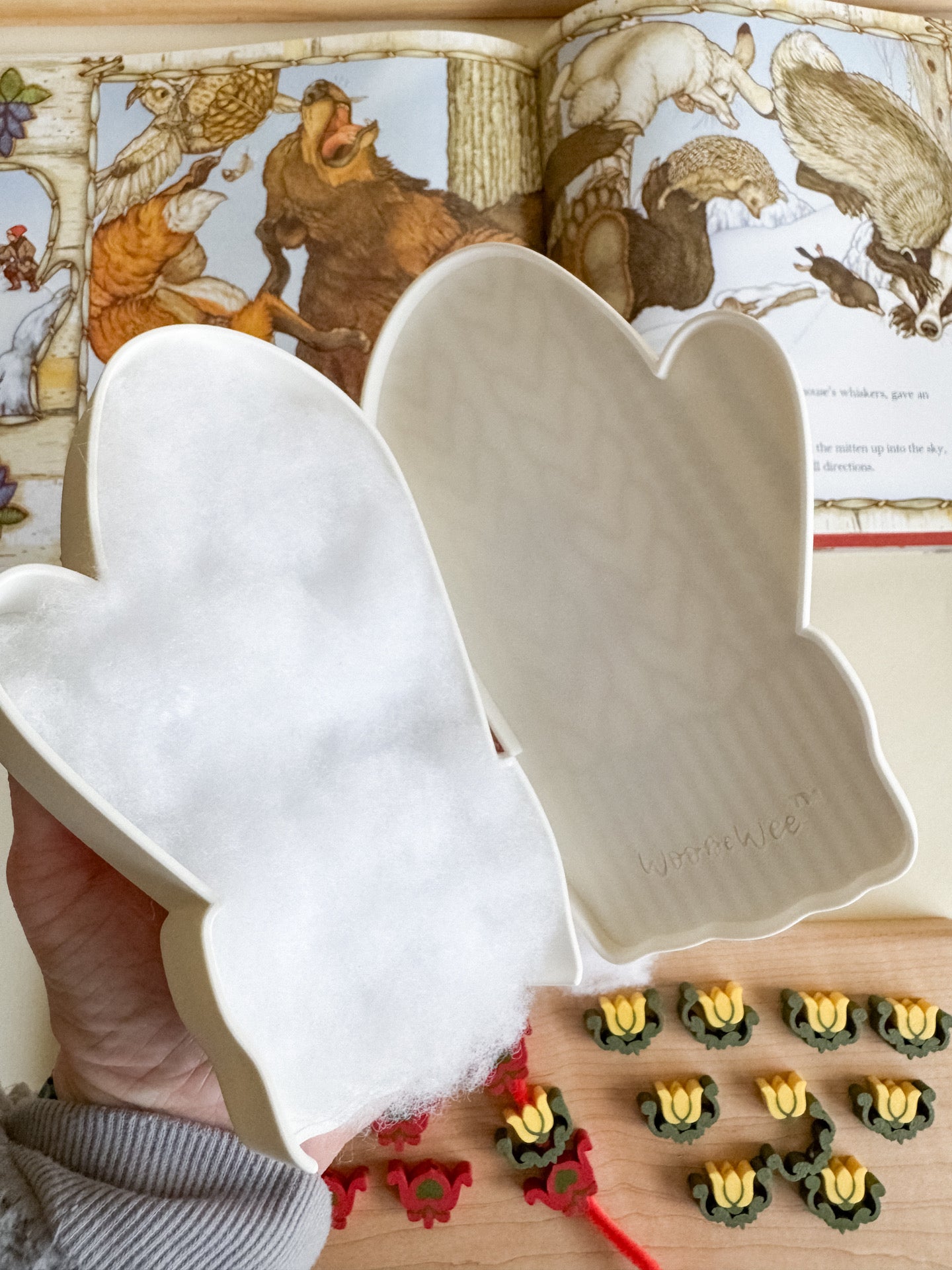 The Mitten — Storytelling and Sensory Play Set by WooBeWee