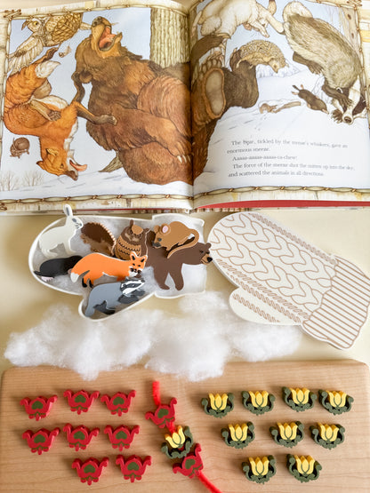 The Mitten — Storytelling and Sensory Play Set by WooBeWee