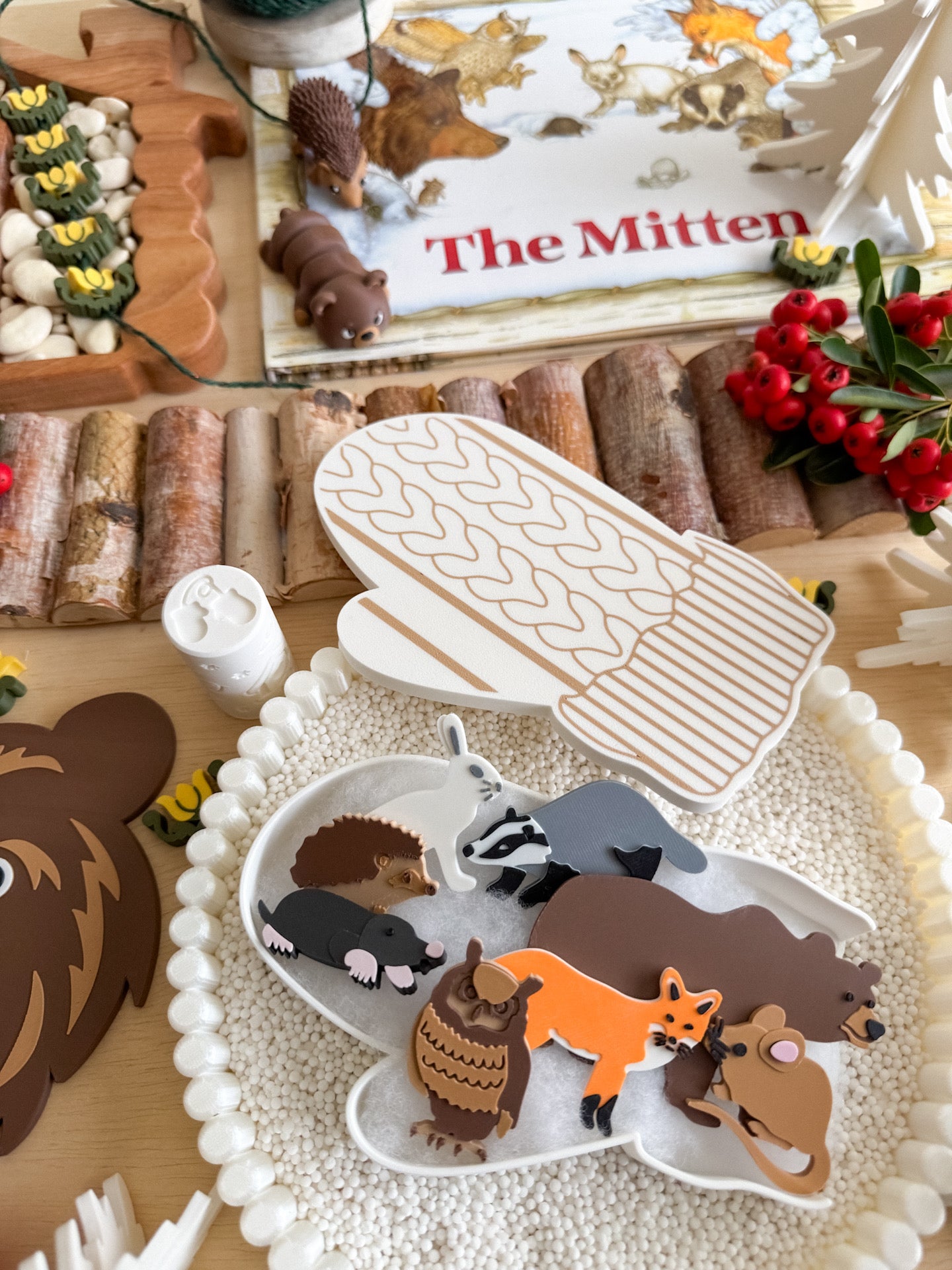 The Mitten — Storytelling and Sensory Play Set by WooBeWee