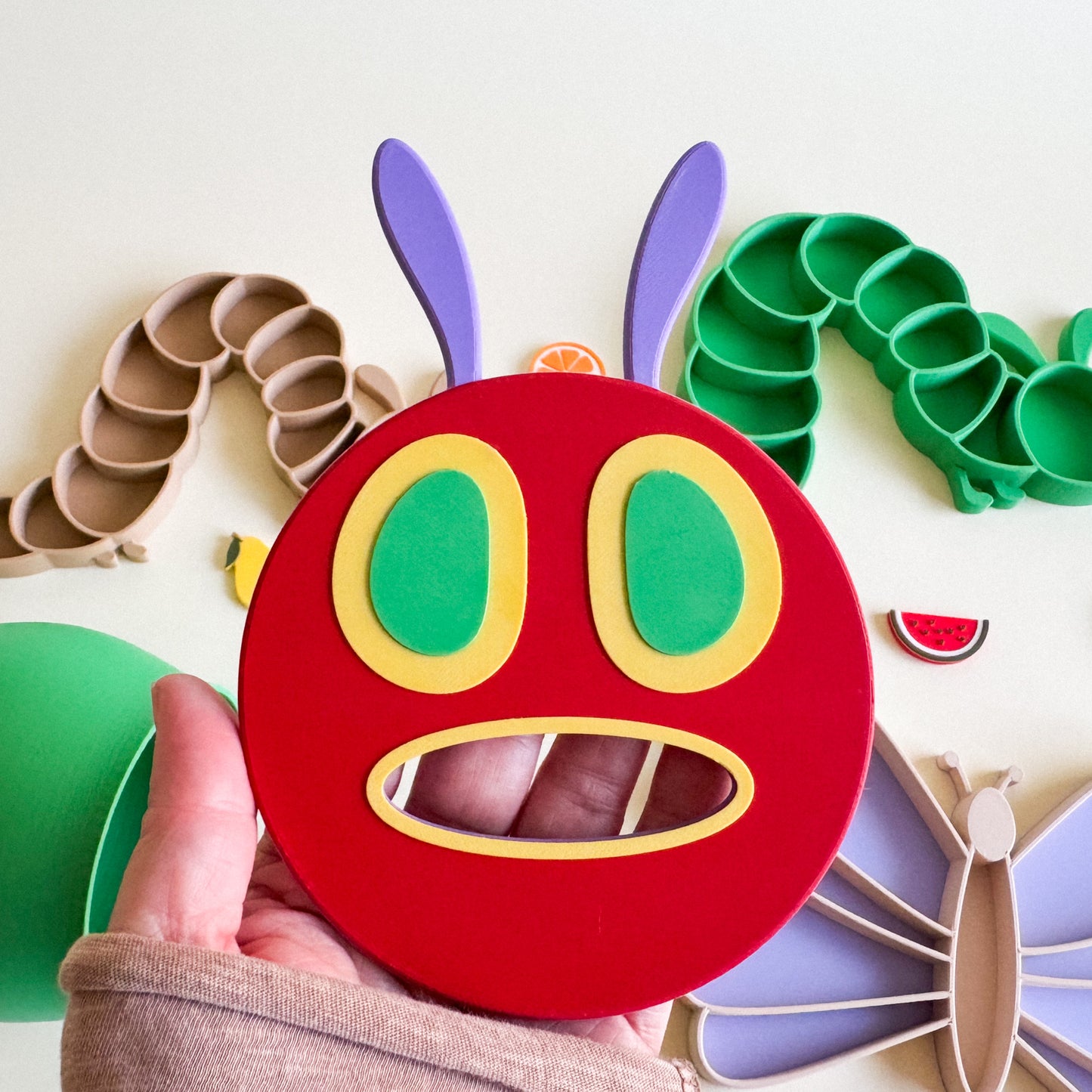 Hungry Caterpillar's Sensory Play Adventures (3D-printed)