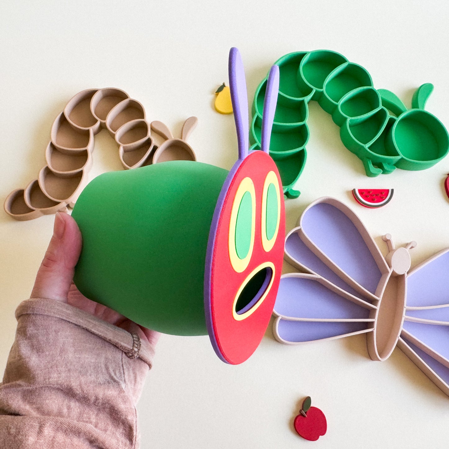 Hungry Caterpillar's Sensory Play Adventures (3D-printed)