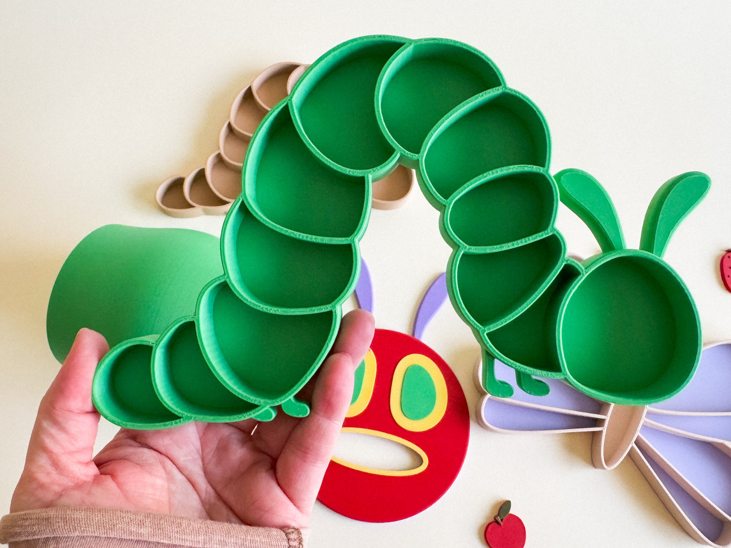 Hungry Caterpillar's Sensory Play Adventures (3D-printed)