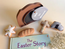 Load image into Gallery viewer, Tomb Bio Sensory Play Tray with Moving Tombstone
