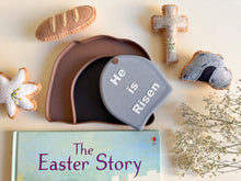 Load image into Gallery viewer, Tomb Bio Sensory Play Tray with Moving Tombstone
