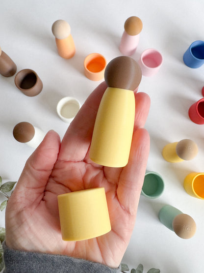Unity Peg Dolls and Mini Bowl Collection by WooBeWee™