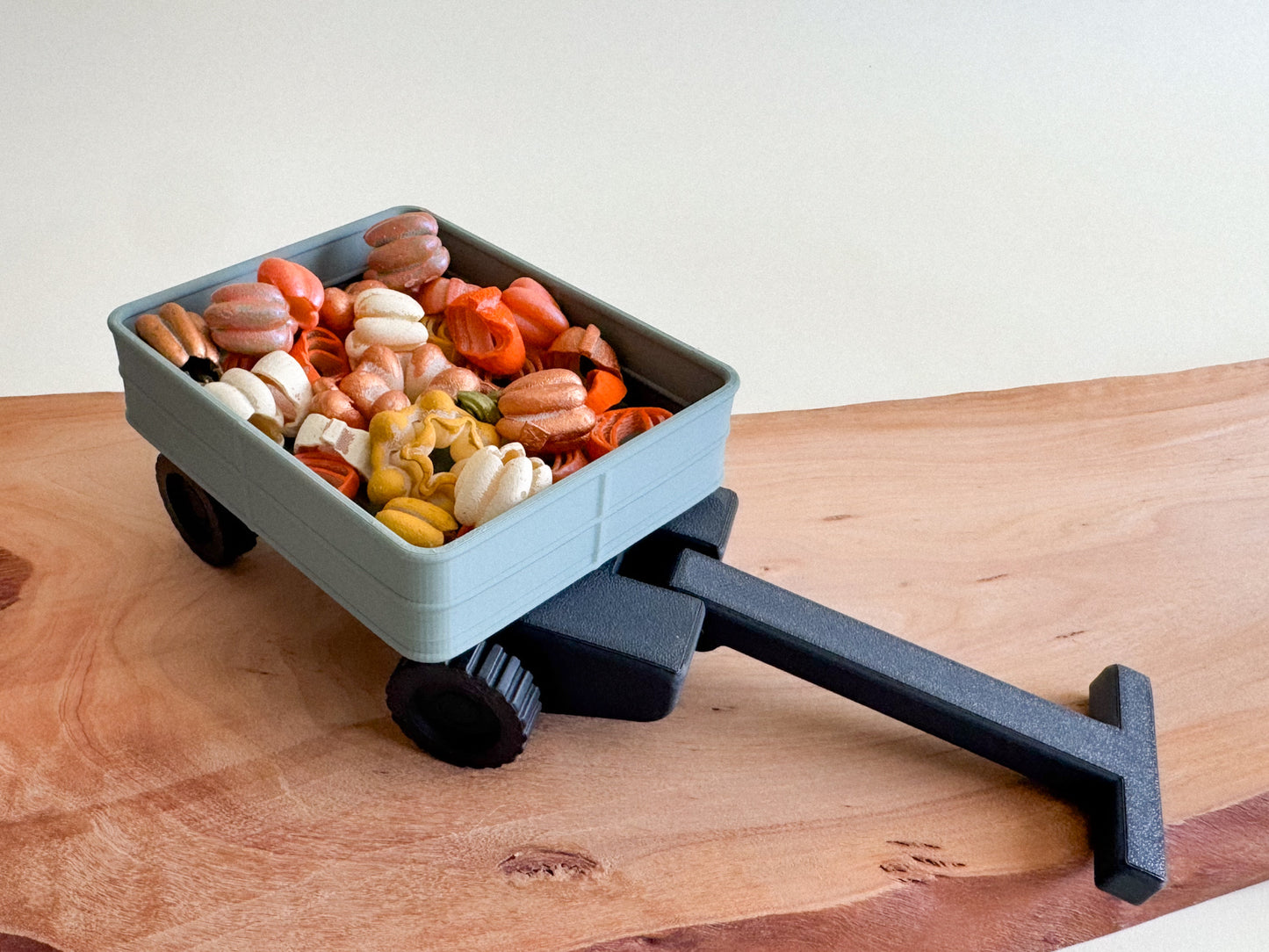 Play & Pull 3D-Printed Wagon – Sensory Play Accessory