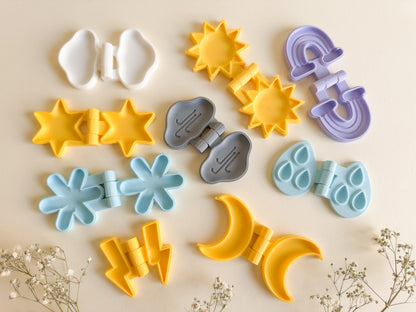 Weather Forecast Mini Molds in set or individual