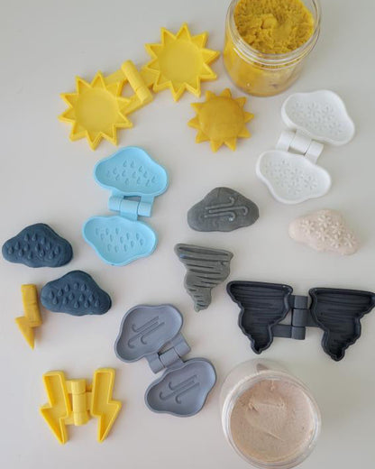 Weather Forecast Mini Molds in set or individual