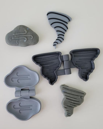Weather Forecast Mini Molds in set or individual