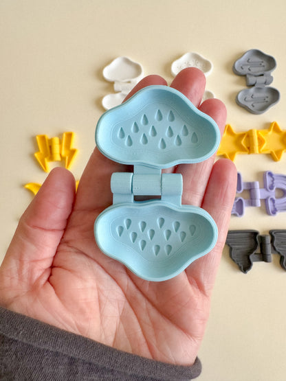 Weather Forecast Mini Molds in set or individual