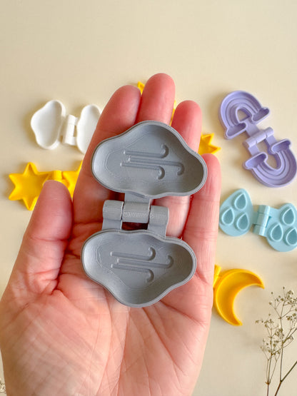 Weather Forecast Mini Molds in set or individual