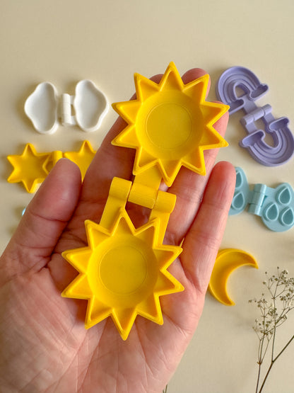 Weather Forecast Mini Molds in set or individual