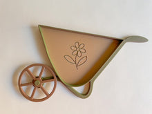 Load image into Gallery viewer, Wheelbarrow Bio Sensory Tray with movable wheel
