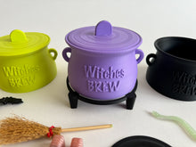 Load image into Gallery viewer, Witches Brew Cauldron with stand

