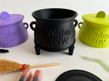Load image into Gallery viewer, Witches Brew Cauldron with stand
