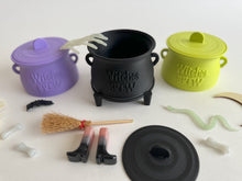 Load image into Gallery viewer, Witches Brew Cauldron with stand
