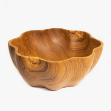 Load image into Gallery viewer, Squash Teak Wood Bowl
