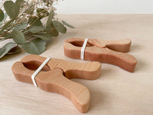 Load image into Gallery viewer, Wooden Play Clips set of 2 (Mini and Large)
