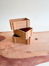 Load image into Gallery viewer, Mini 3D-Printed Crate – Sensory Play Accessory
