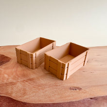 Load image into Gallery viewer, Mini 3D-Printed Crate – Sensory Play Accessory
