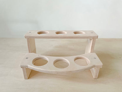 Wooden Ice Cream Cone Stand