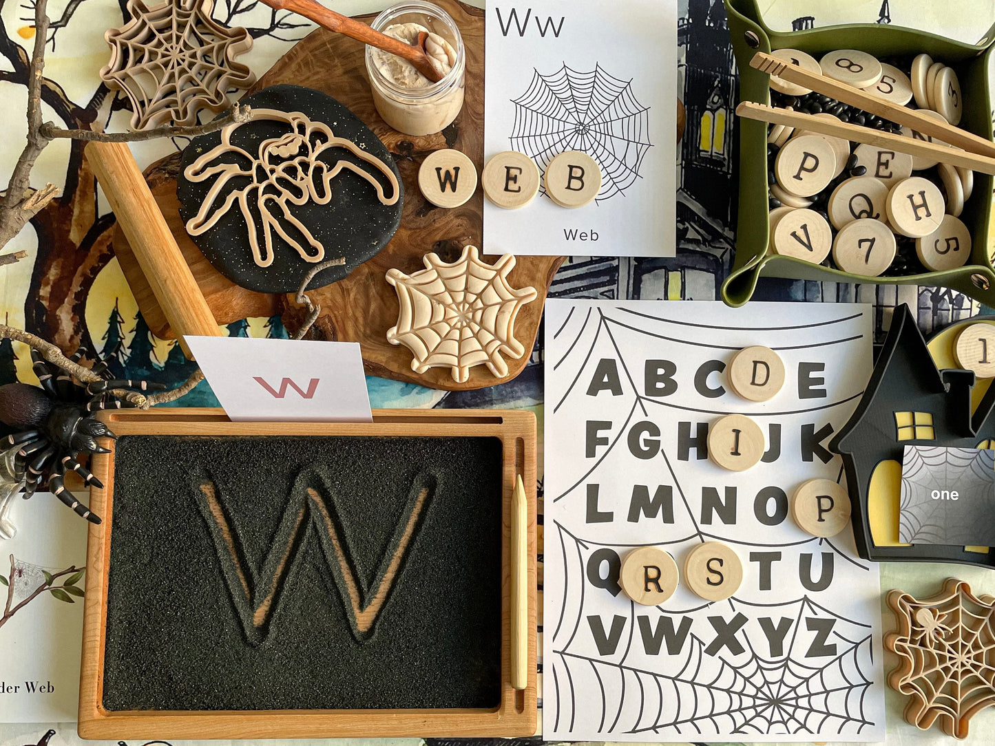 Wooden Sand Tray by WooBeWee™