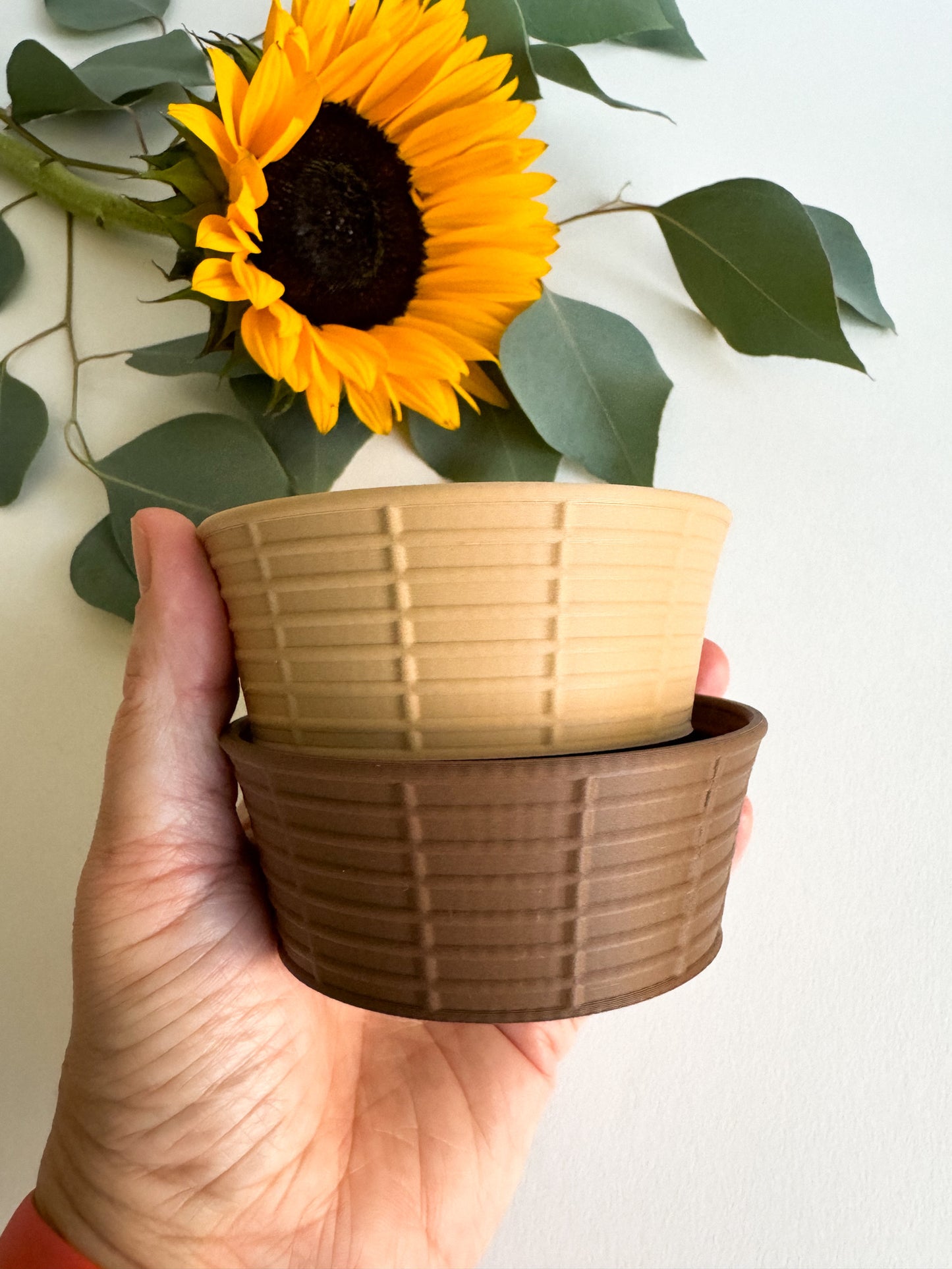 3D-printed Bio Woven Basket