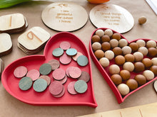 Load image into Gallery viewer, Heart Shaped Biodegradable Sensory Tray
