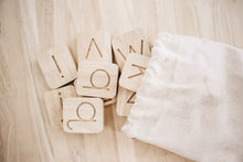 Load image into Gallery viewer, Word Building Kit - wooden letters
